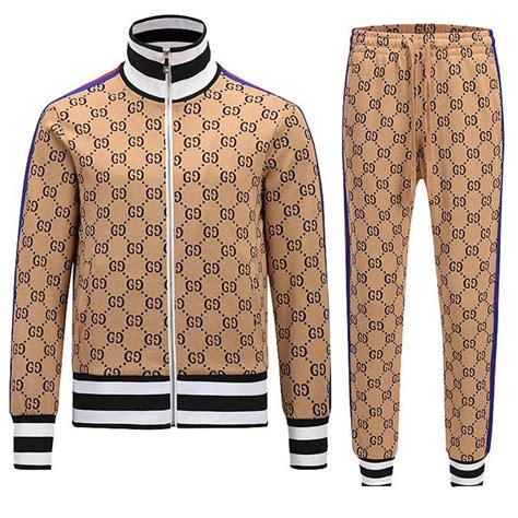 gucci tracksuit etsy|gucci tracksuit men sale.